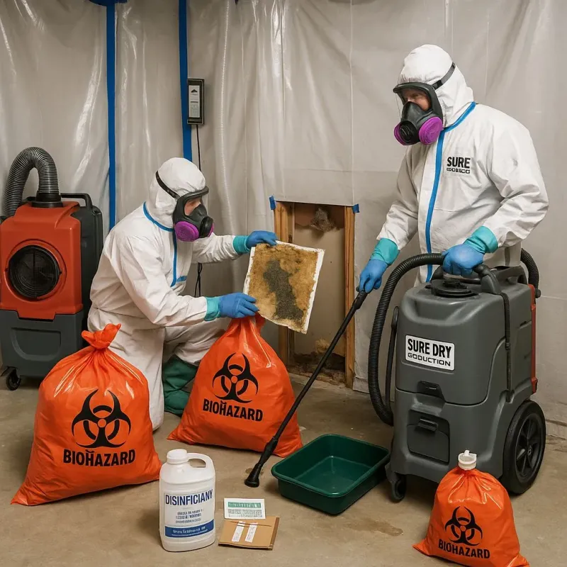 Contaminated Water Handling Protocols process in Copeland, OK