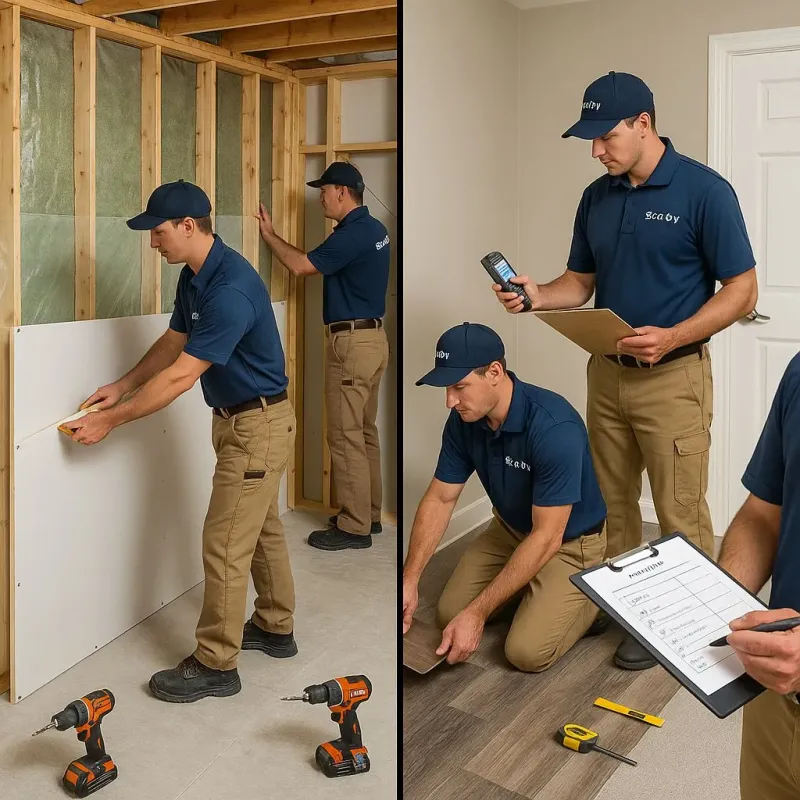 Repairs and Reconstruction process in Copeland, OK