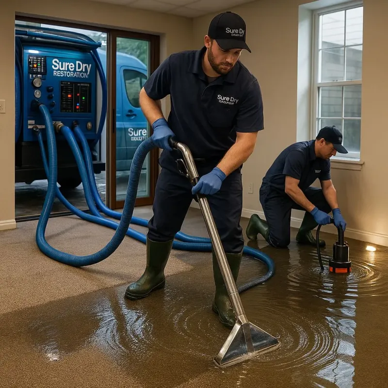 Water Extraction and Removal process in Copeland, OK